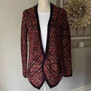 Anthropologie Multicolor Knit Cardigan